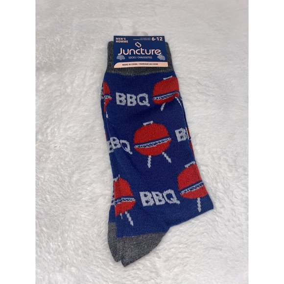 New Juncture BBQ Socks Size 6-12 - Picture 1 of 3